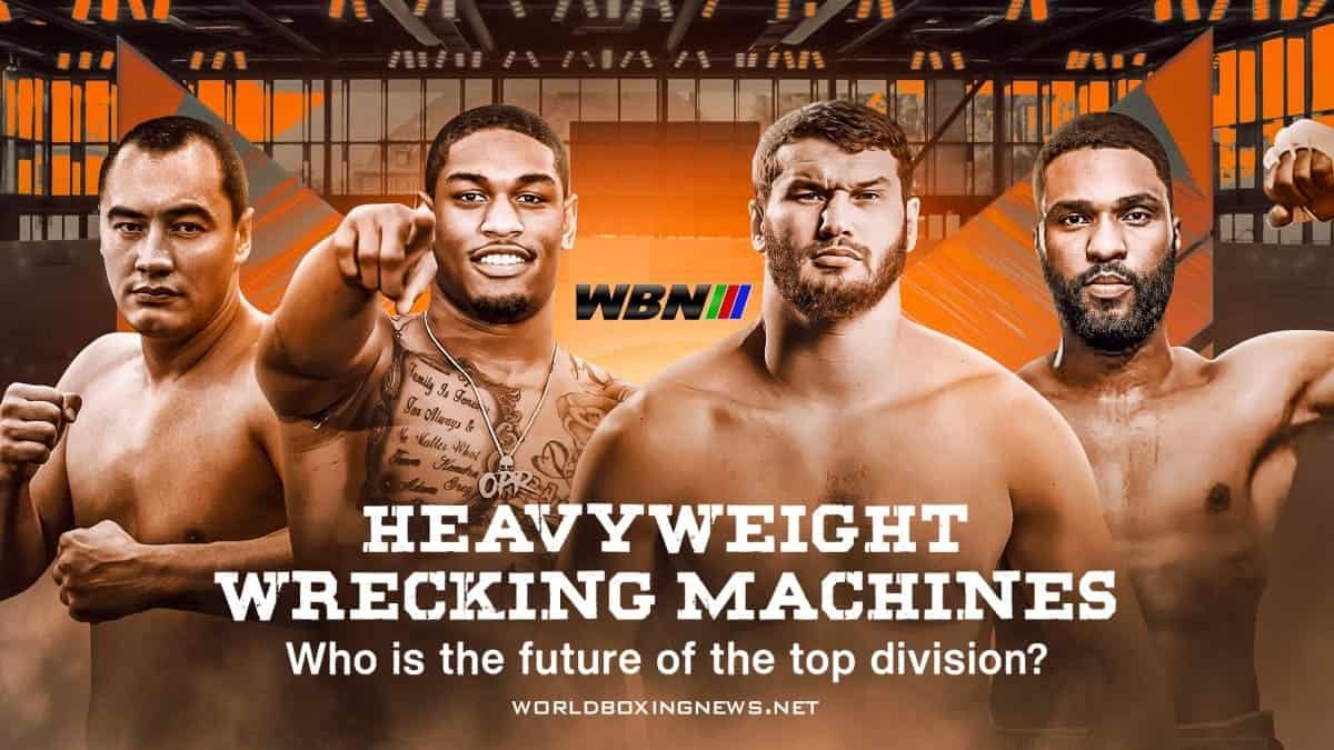 Heavyweight Wrecking Machines Jared Anderson Zhan Kossobutskiy Arslanbek Makhmudov Raphael Akpejiori