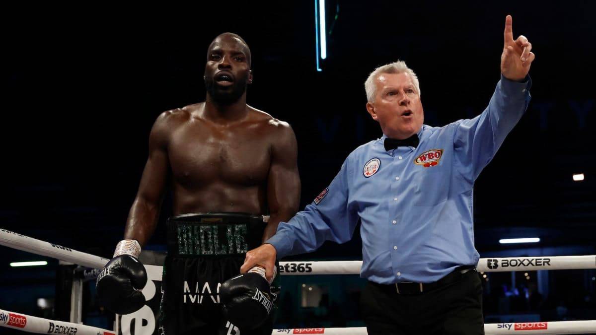Lawrence Okolie deducted a pointLawrence Okolie deducted a point by Marcus McDonnell
