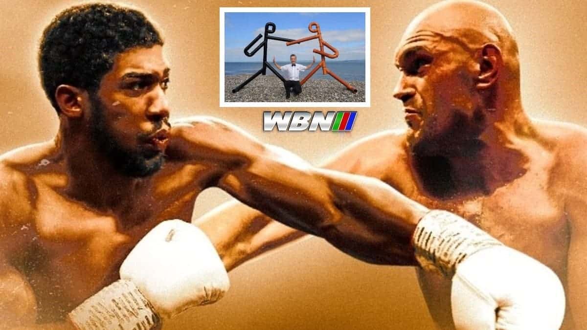 Tyson Fury vs Anthony Joshua in pipes