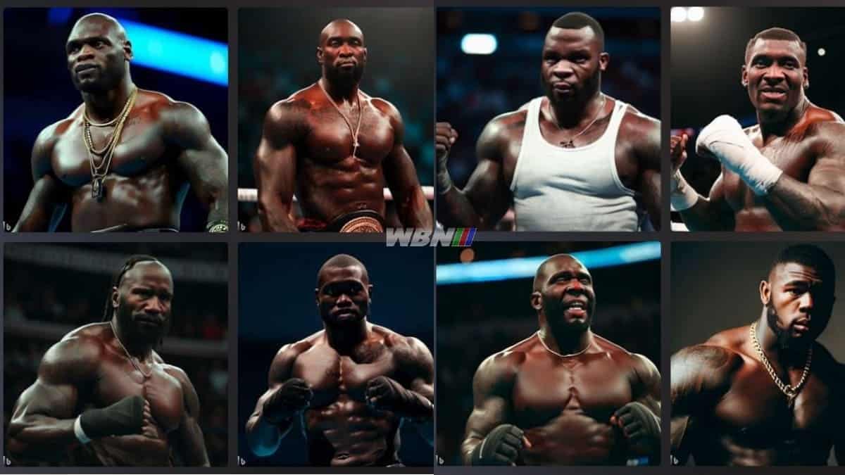 Deontay Wilder AI images