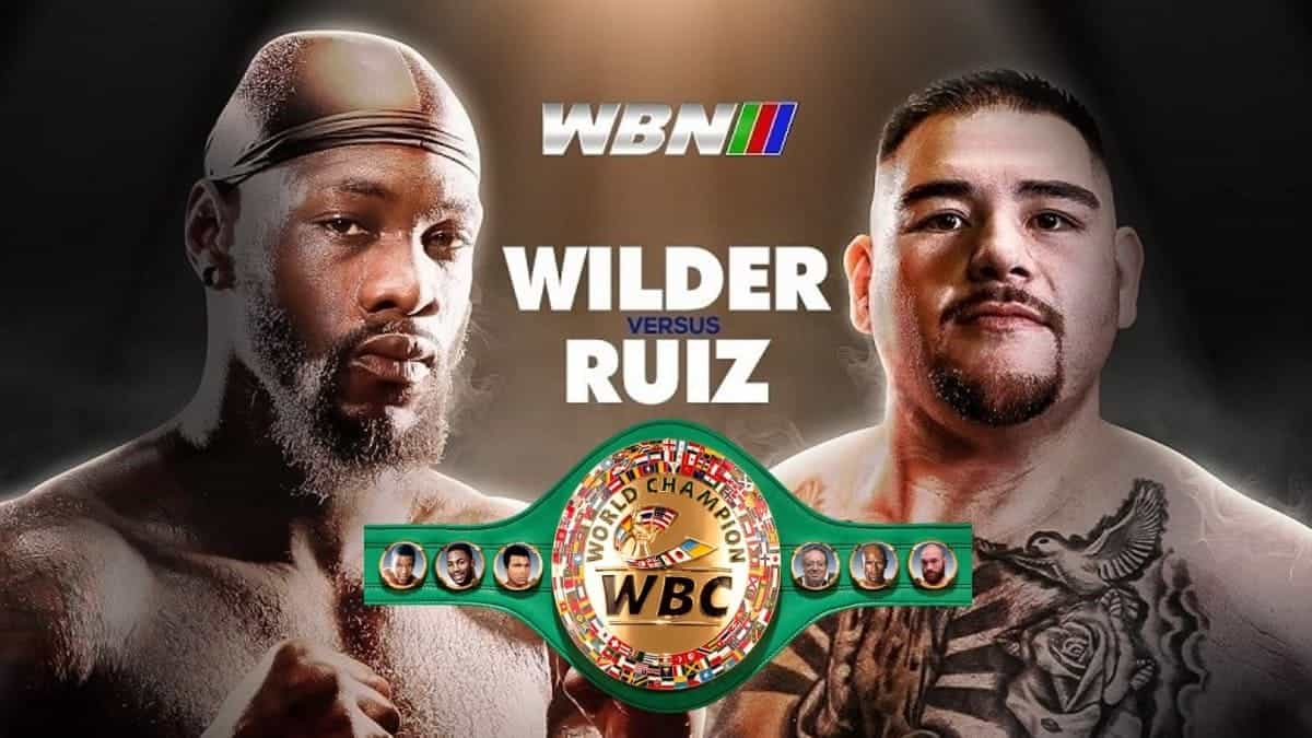 Deontay Wilder vs Andy Ruiz Jr WBC belt