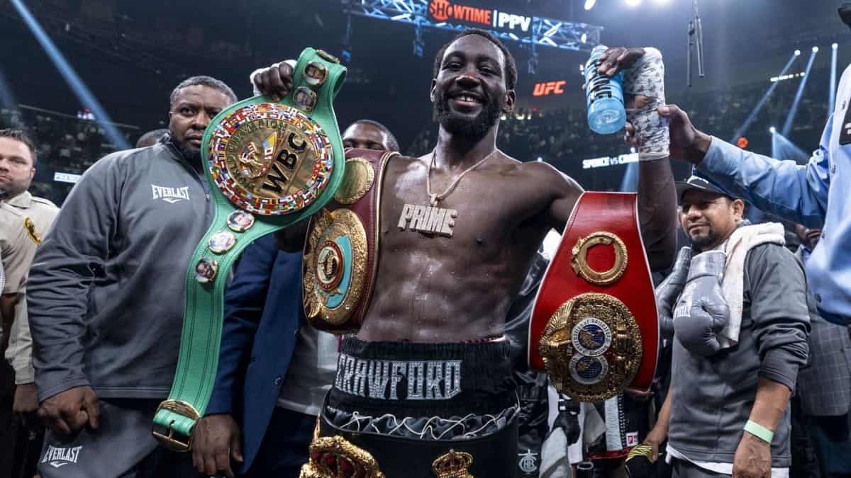 Terence Crawford belts
