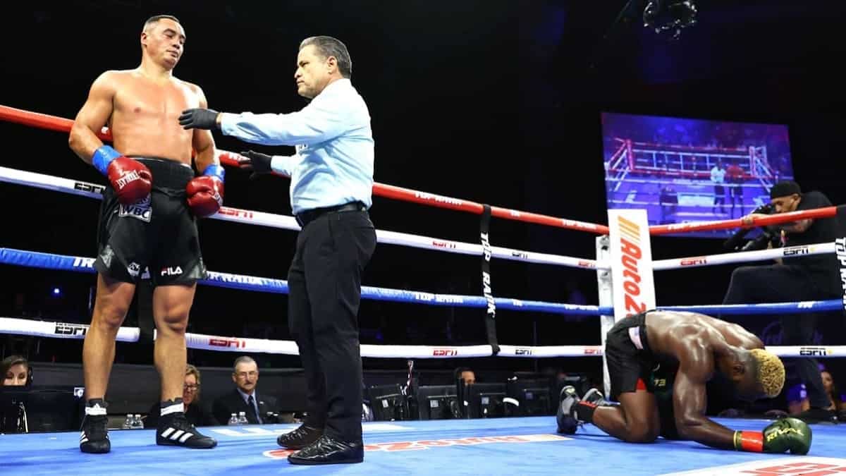Efe Ajagba vs Zhan Kossobutskiy heavyweight