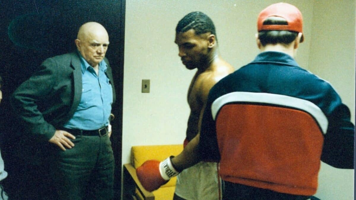 Cus D'Amato and Mike Tyson