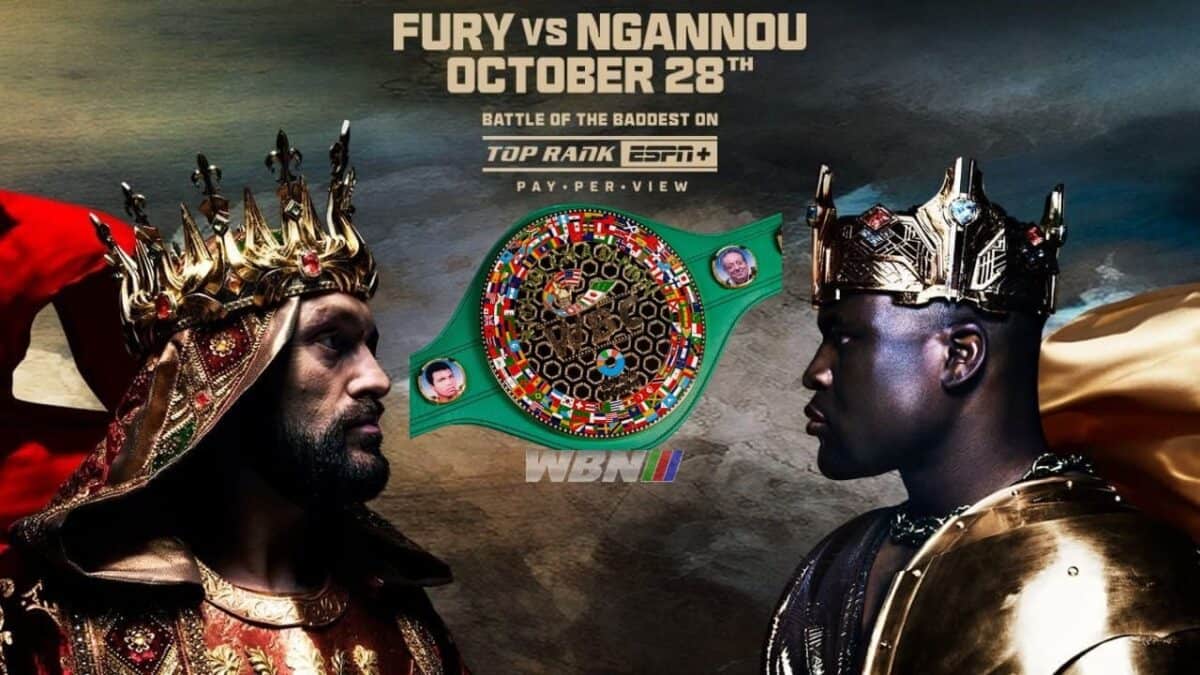 Fury vs Ngannou WBC heavyweight title