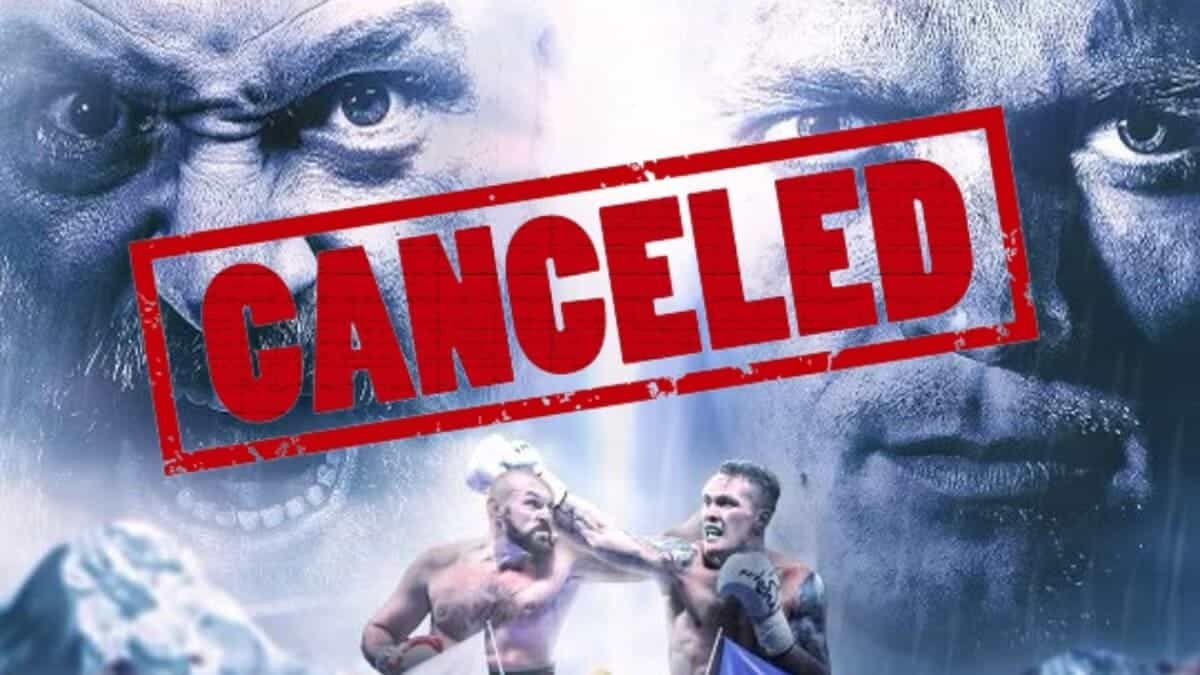 Tyson Fury vs Usyk canceled