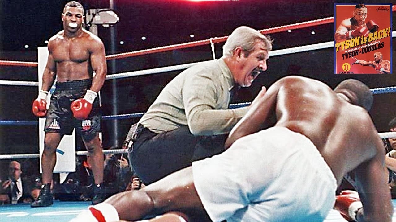 Buster Douglas knocked down by Mike Tyson, 1990 — Open Edition