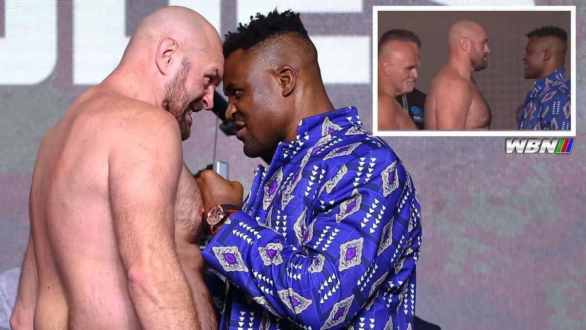Tyson Fury vs Francis Ngannou with John Fury