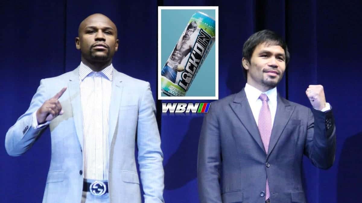 Floyd Mayweather vs Manny Pacquiao energy drink