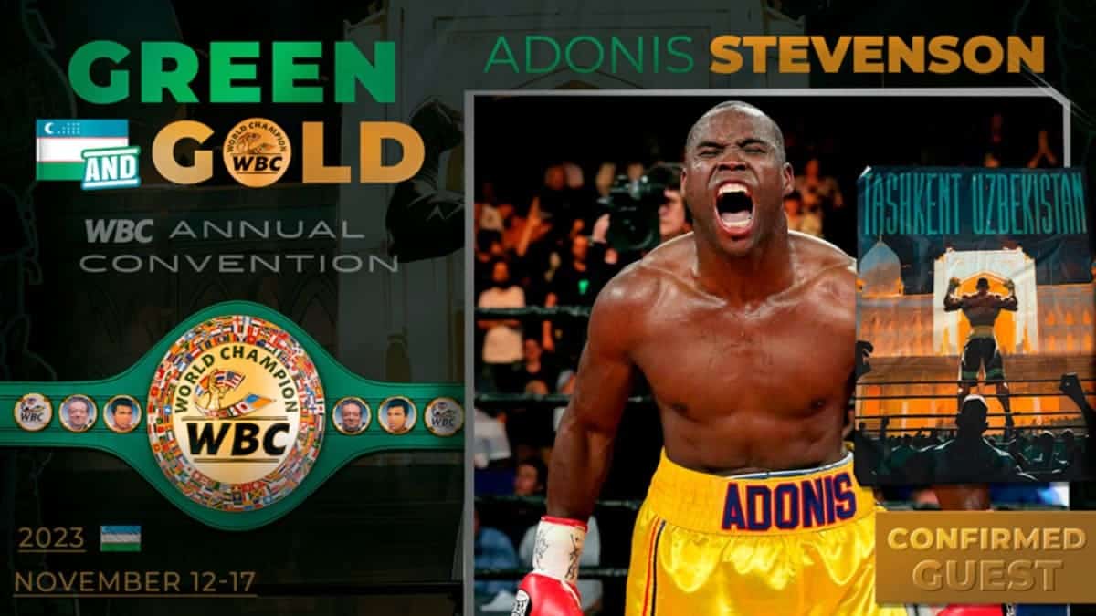 Adonis Stevenson WBC Convention