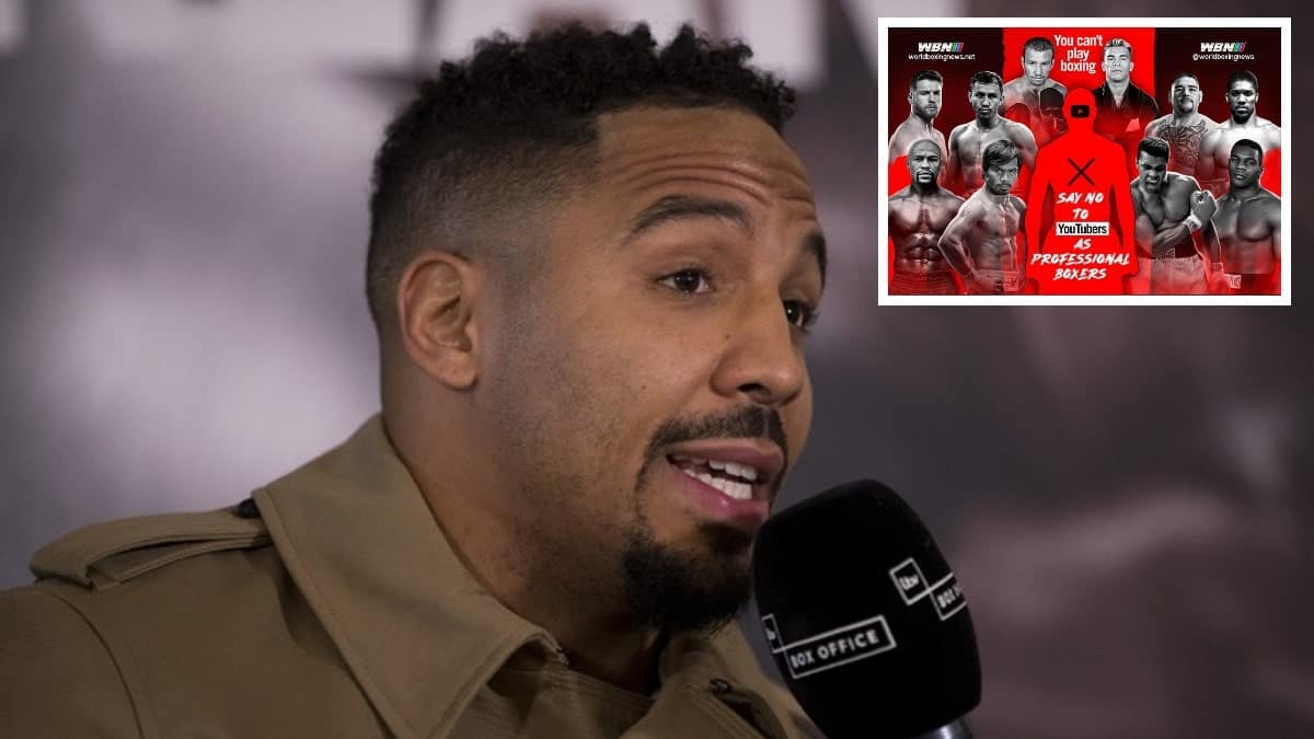Andre Ward called out by YouTuber