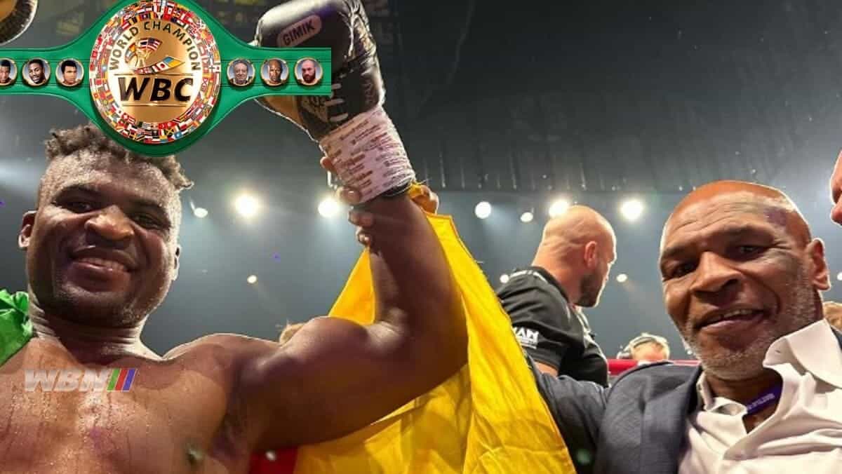 Francis Ngannou WBC title