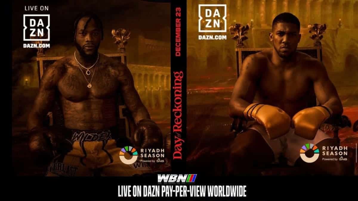 Deontay Wilder and Anthony Joshua 2023