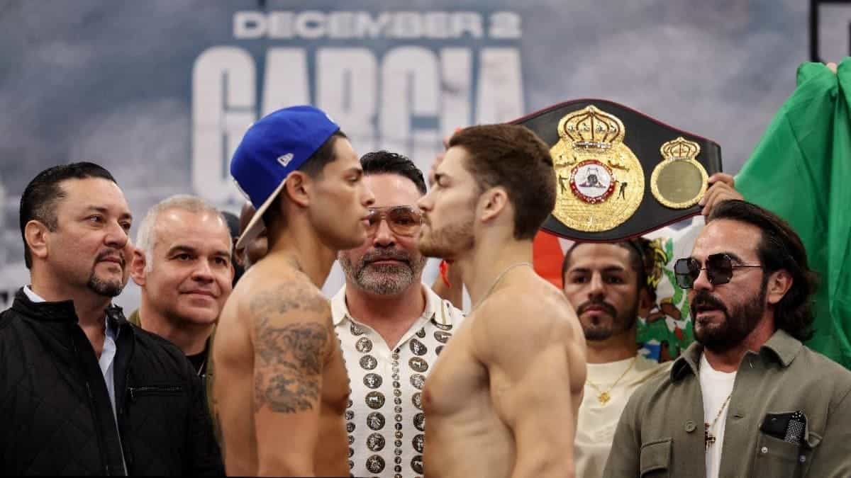 Garcia vs Duarte - WBA Gold belt