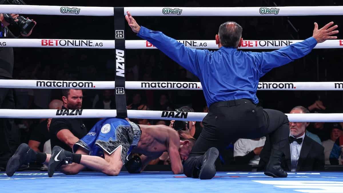 Peter McGrail loses via knockout