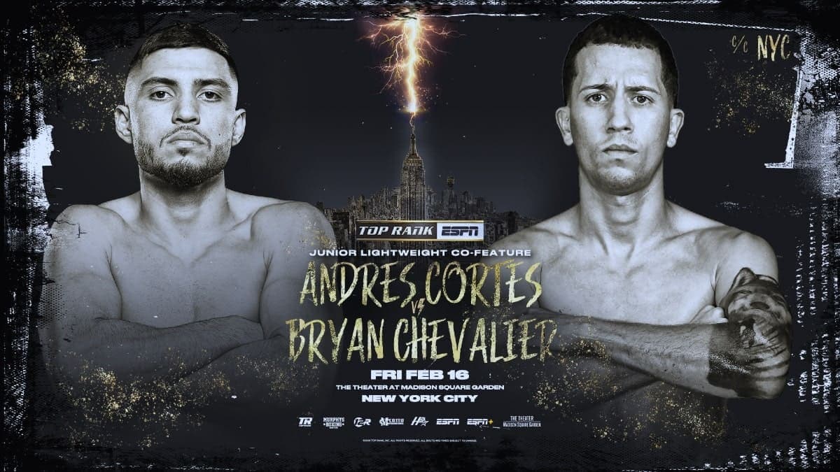 Andres Cortes vs Bryan Chevalier