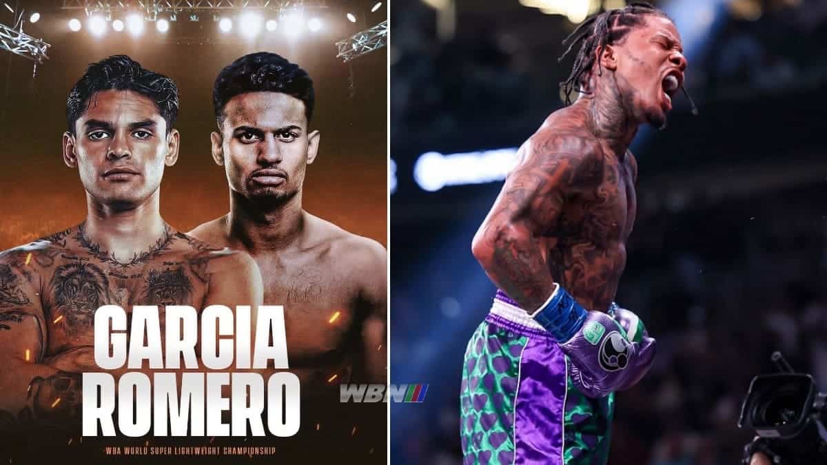 Boxing Schedule Garcia vs Romero Davis