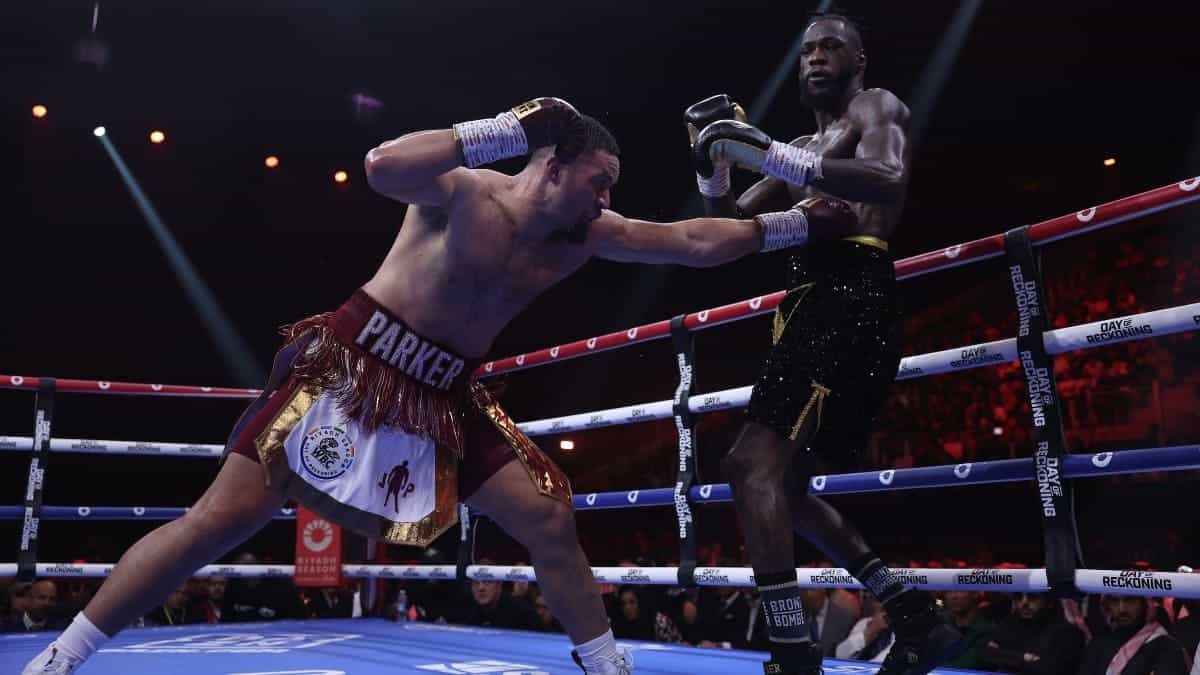 Deontay Wilder loses to Joseph Parker