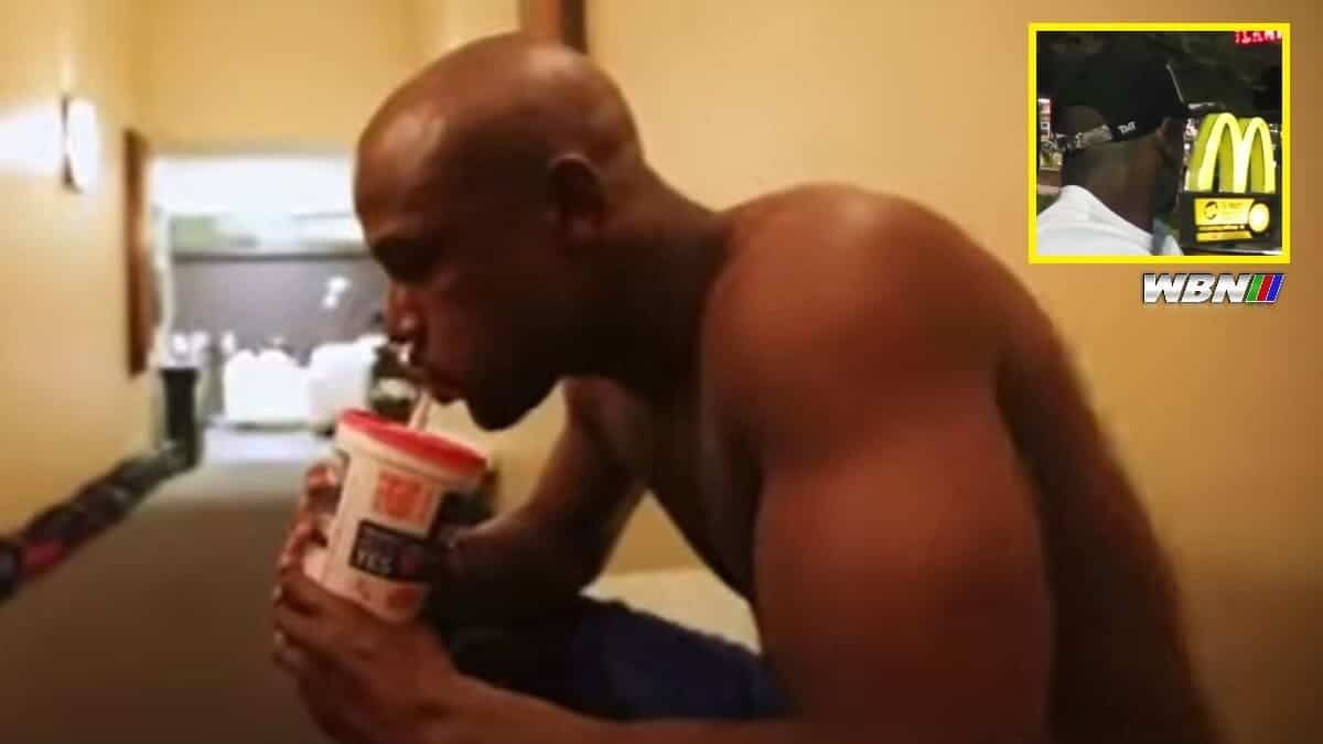 Floyd Mayweather McDonalds boxing diet