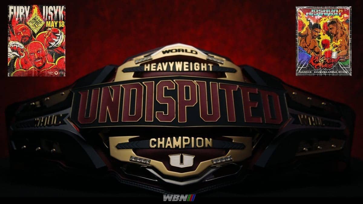 New Undisputed heavyweight title - Fury vs Usyk not Joshua vs Ngannou