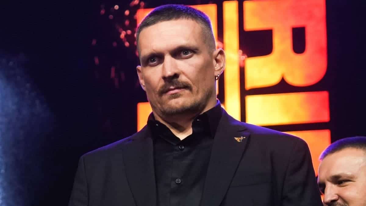 Heavyweight champion Oleksandr Usyk 2024