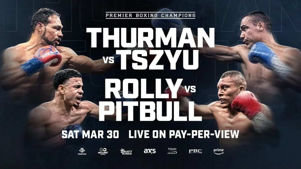 Tszyu vs Thurman Romero vs Cruz on PBC Prime Video