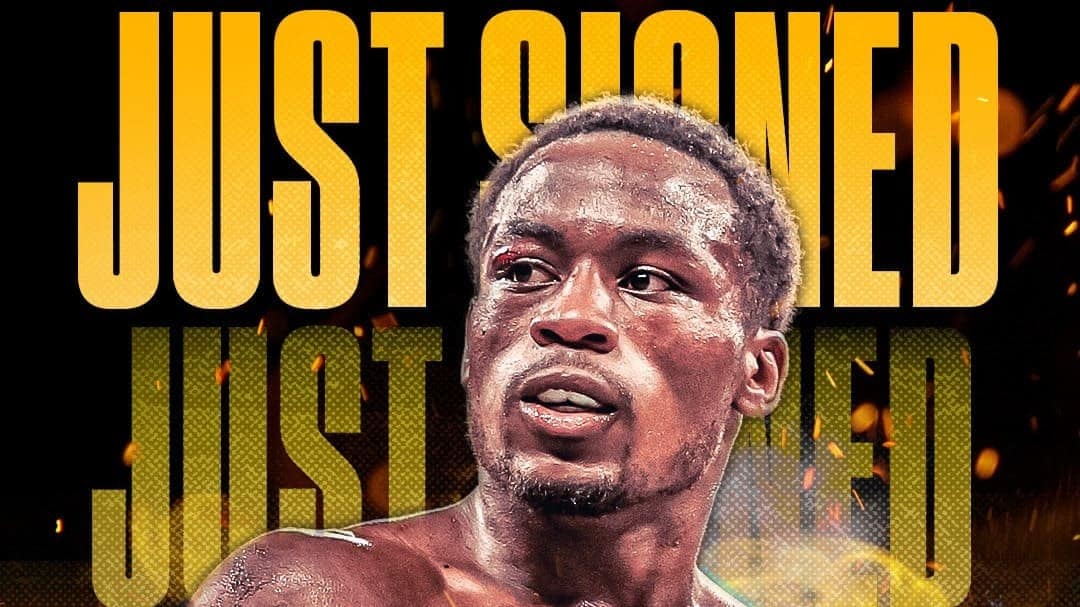 Charles Conwell signs with Golden Boy