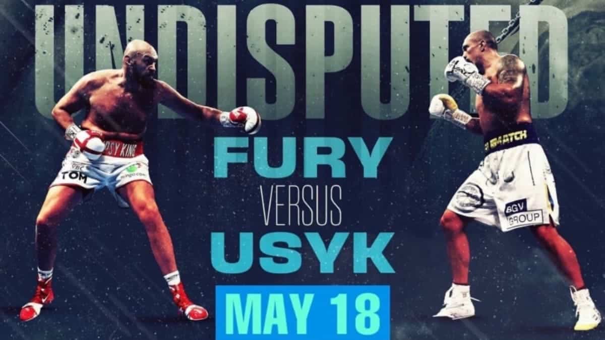 Fury vs Usyk May 18