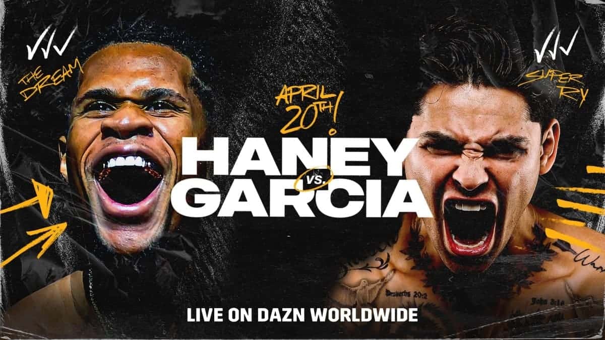 Haney vs Garcia live results