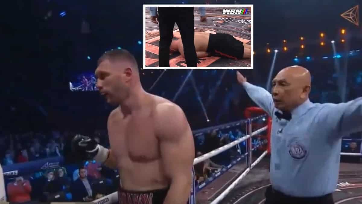 Heavyweight Evgeny Romanov knocked out