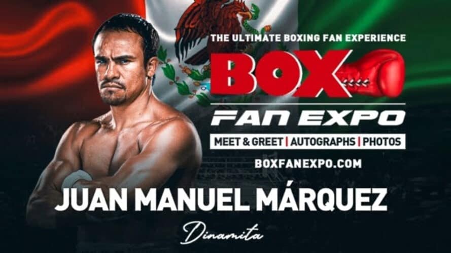 Juan Manuel Marquez Box Fan Expo