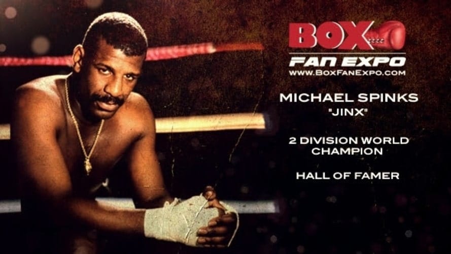 Michael Spinks Box Fan Expo