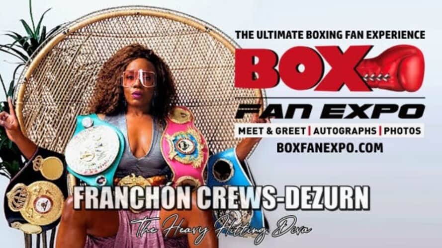 Franchón Crews-Dezurn to appear at Box Fan Expo