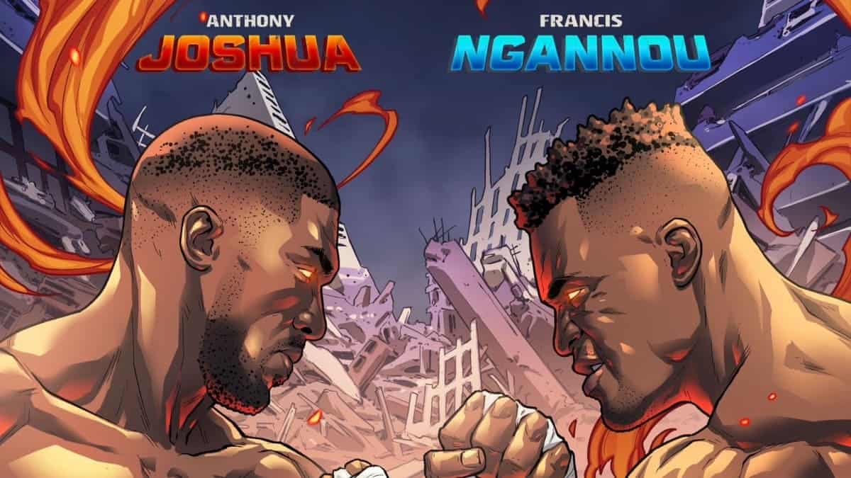 Joshua vs Ngannou new poster.