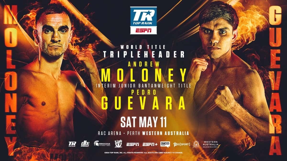 Andrew Moloney unfazed by opponent switch for May 11
