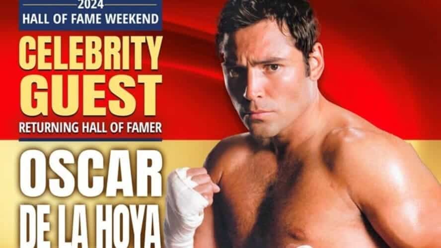 Oscar De La Hoya to attend IBHOF Banquet of Champions