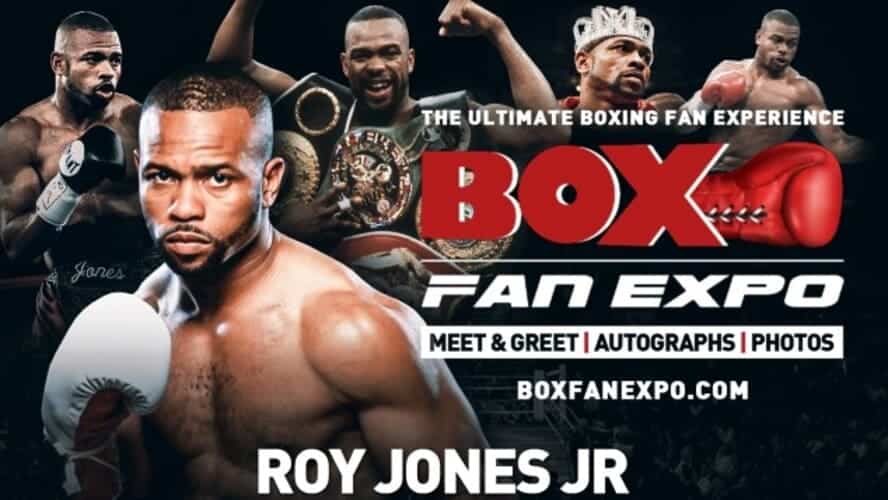 Roy Jones Jr to greet fans at Box Fan Expo