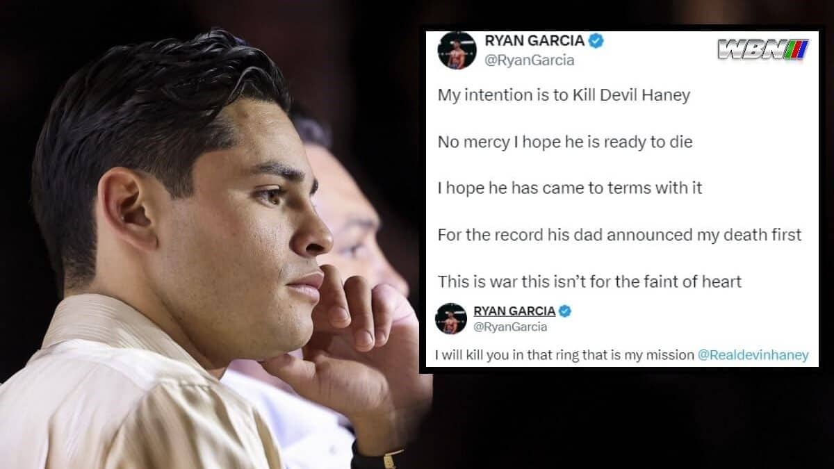 Ryan Garcia threat