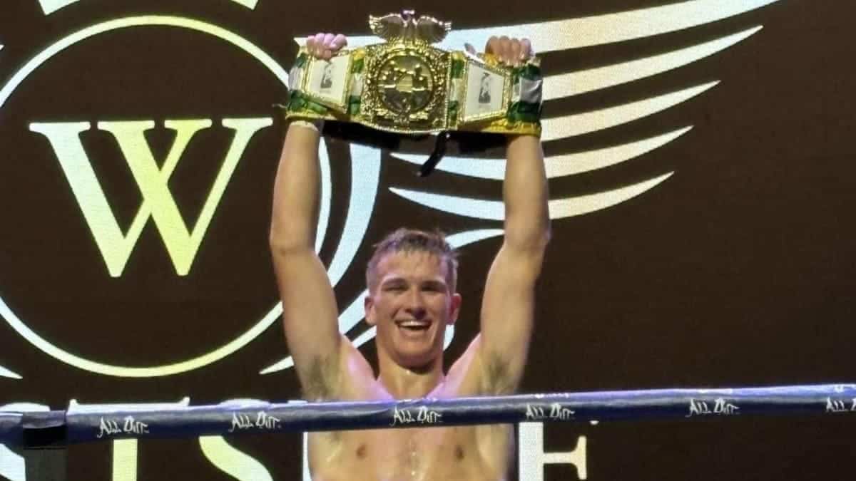 Tommy Hyde improves to 8-0, gains first pro title