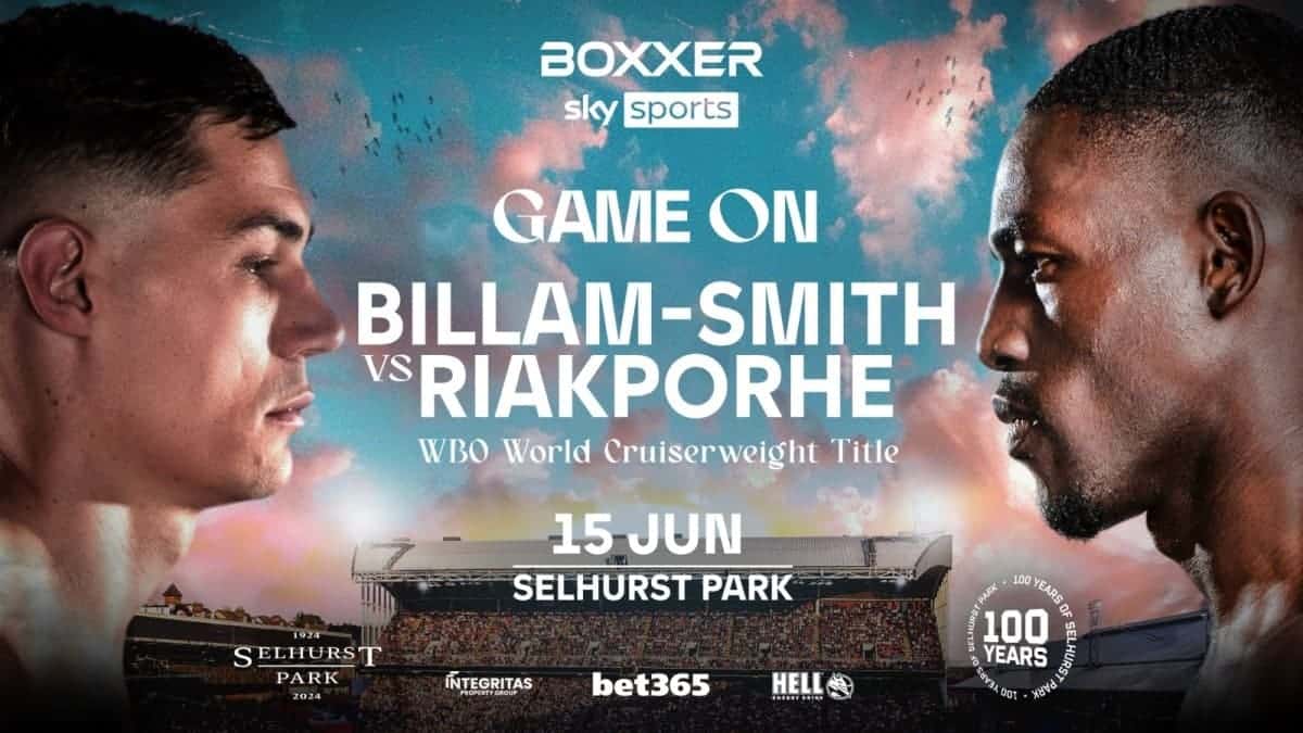 Billam-Smith vs Riakporhe set for Selhurst Park on June 15