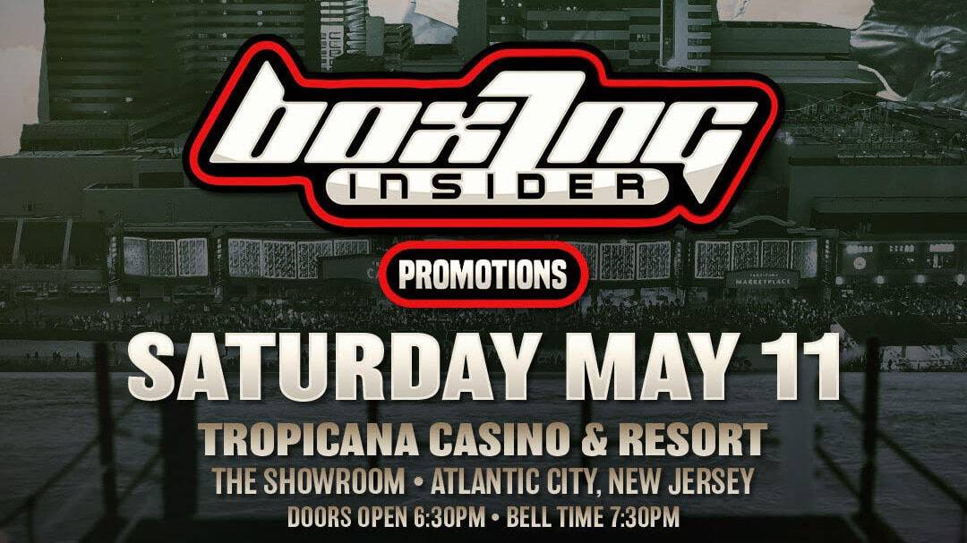 John Leonardo features on May 11 card in Atlantic City