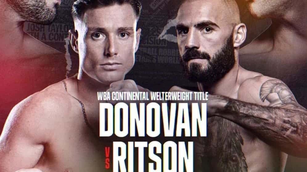Paddy Donovan faces Lewis Ritson on Taylor vs Catterall 2