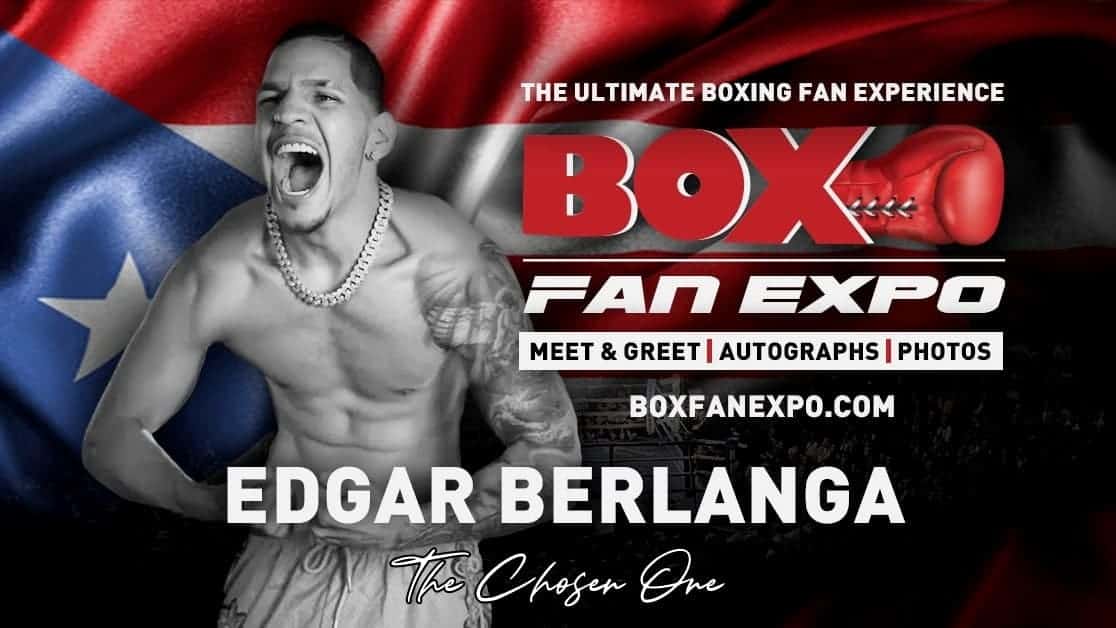 Edgar Berlanga to meet fans as Box Fan Expo in Las Vegas