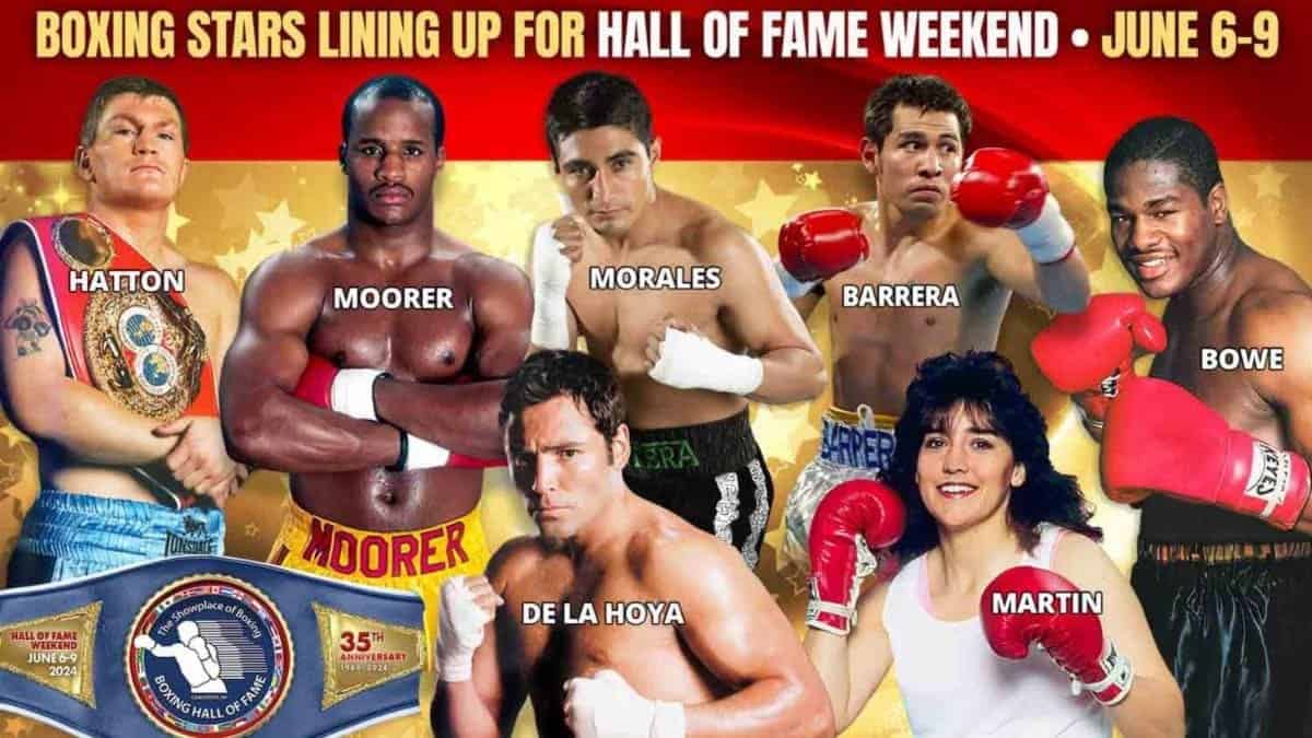 All-star line-up for 35th Boxing Hall of Fame in June