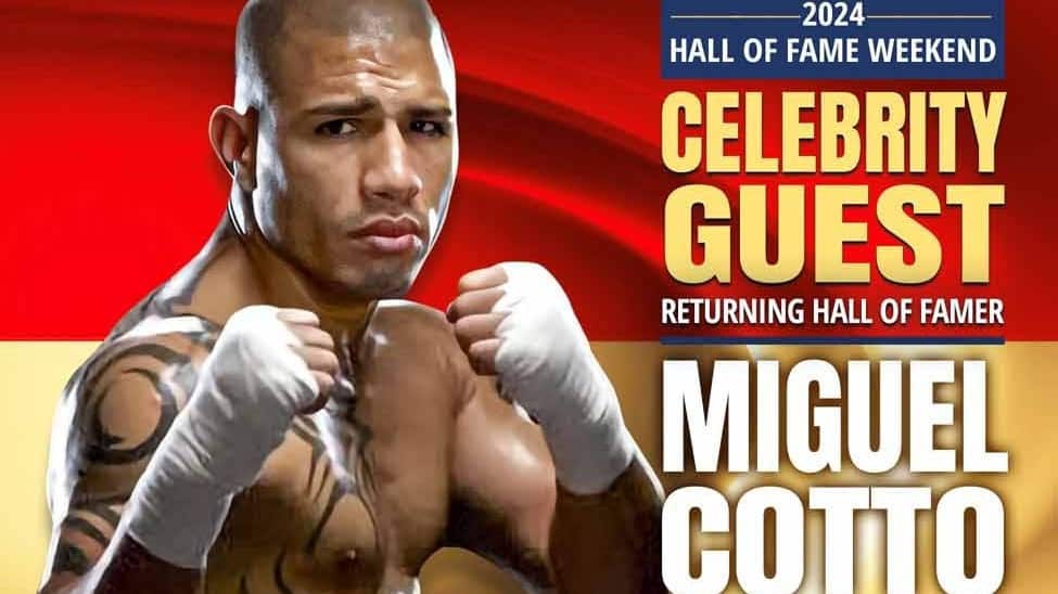 Boxing legend Miguel Cotto to attend IBHOF in June