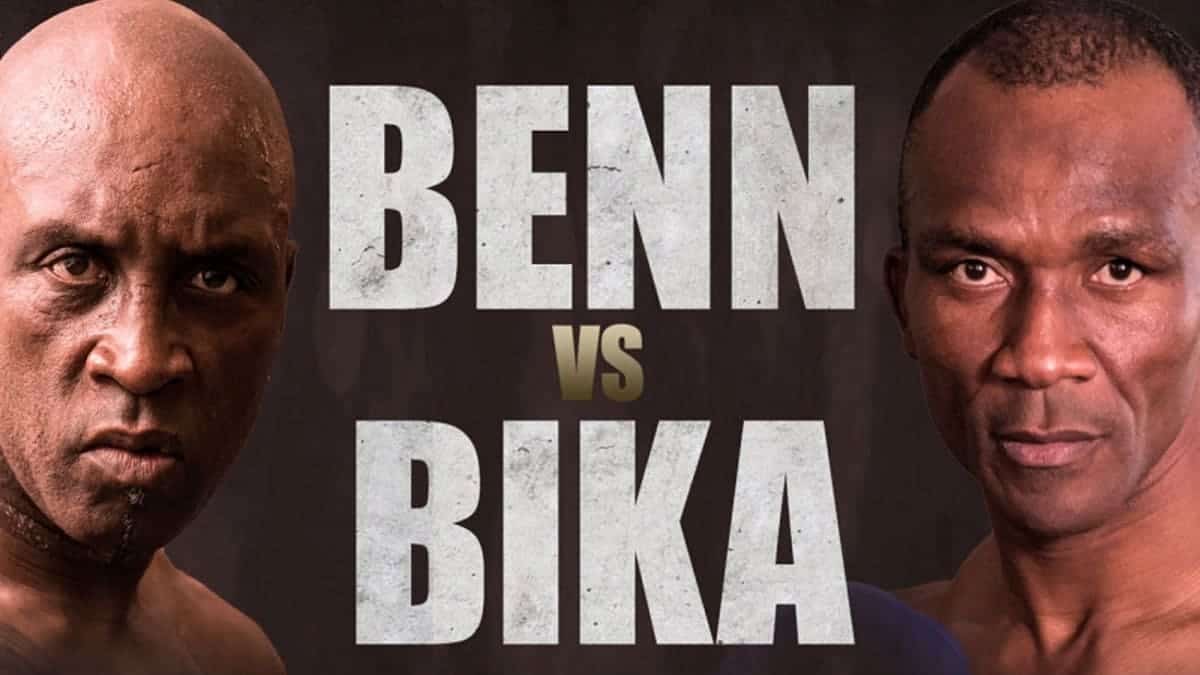 Nigel Benn vs Sakio Bika poster