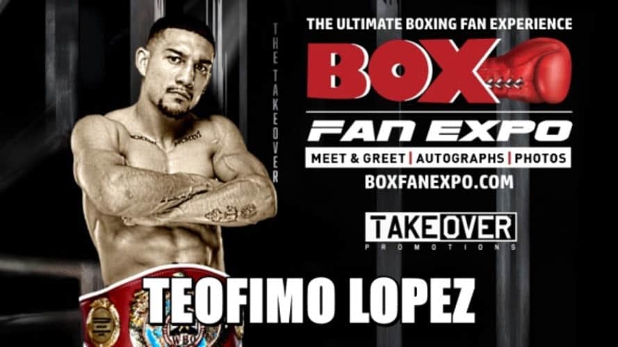 Teofimo Lopez confirmed for Box Fan Expo next month
