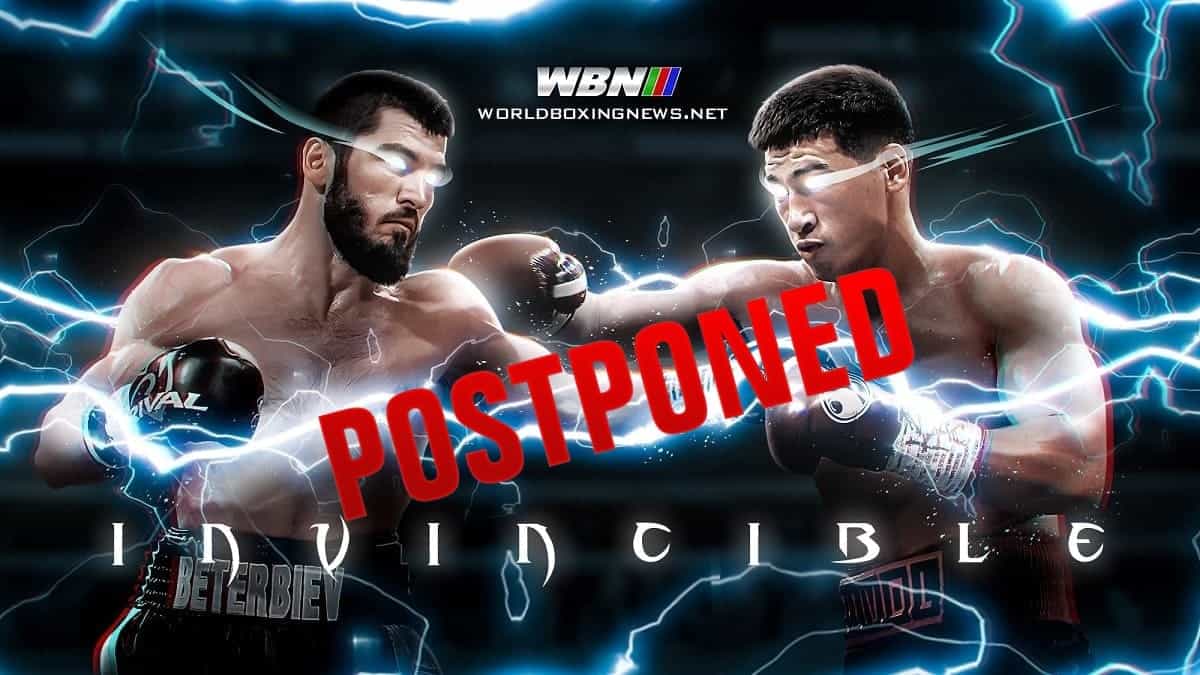 Beterbiev VS Bivol postponed