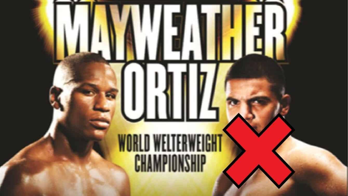 Floyd Mayweather vs Ortiz off