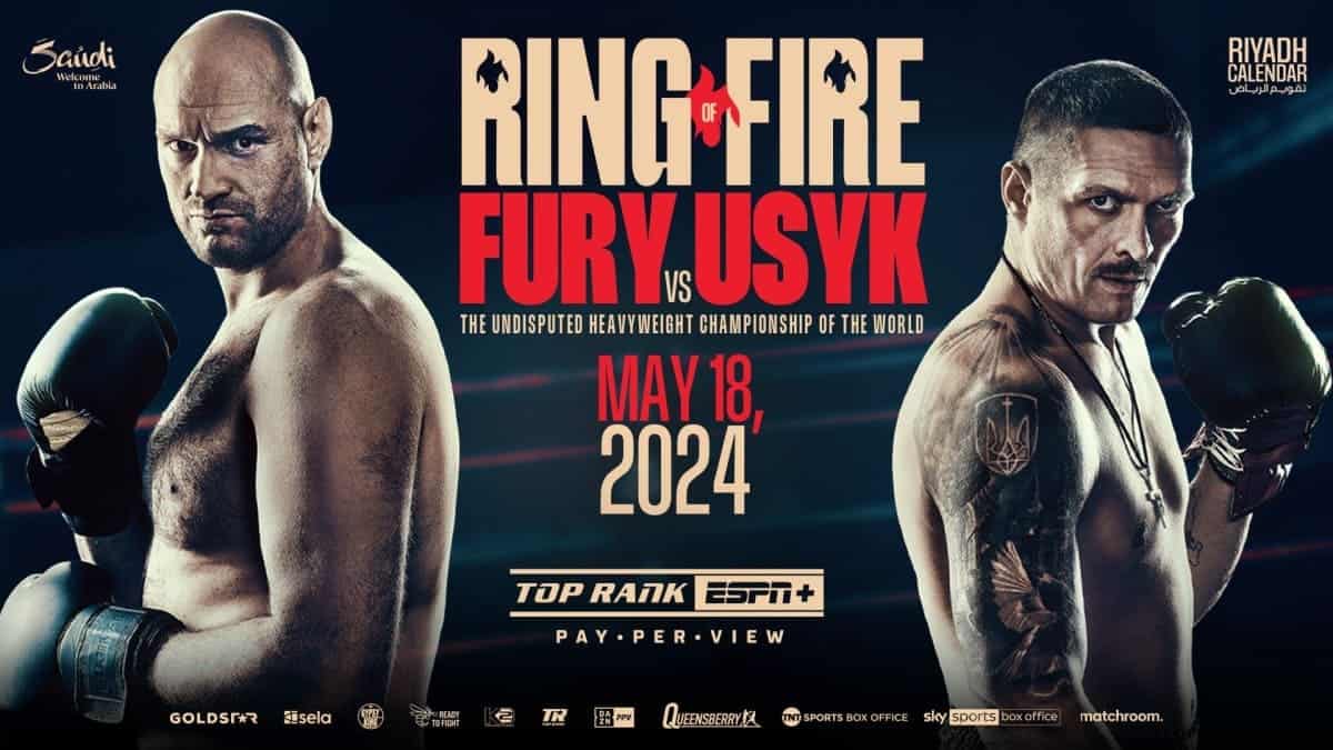 Fury vs Usyk new poster